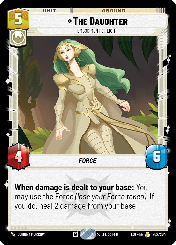 The Daughter - Embodiment of Light (252/264) (252/264) [Legends of the Force] | Odin's Place
