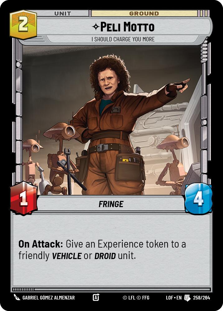 Peli Motto - I Should Charge You More (258/264) (258/264) [Legends of the Force] | Odin's Place