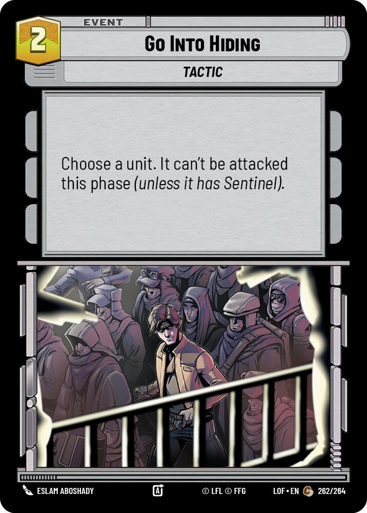 Go Into Hiding (262/264) (262/264) [Legends of the Force] | Odin's Place