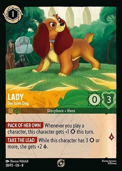 Lady - Decisive Dog (28/P2) [Promo Cards] | Odin's Place