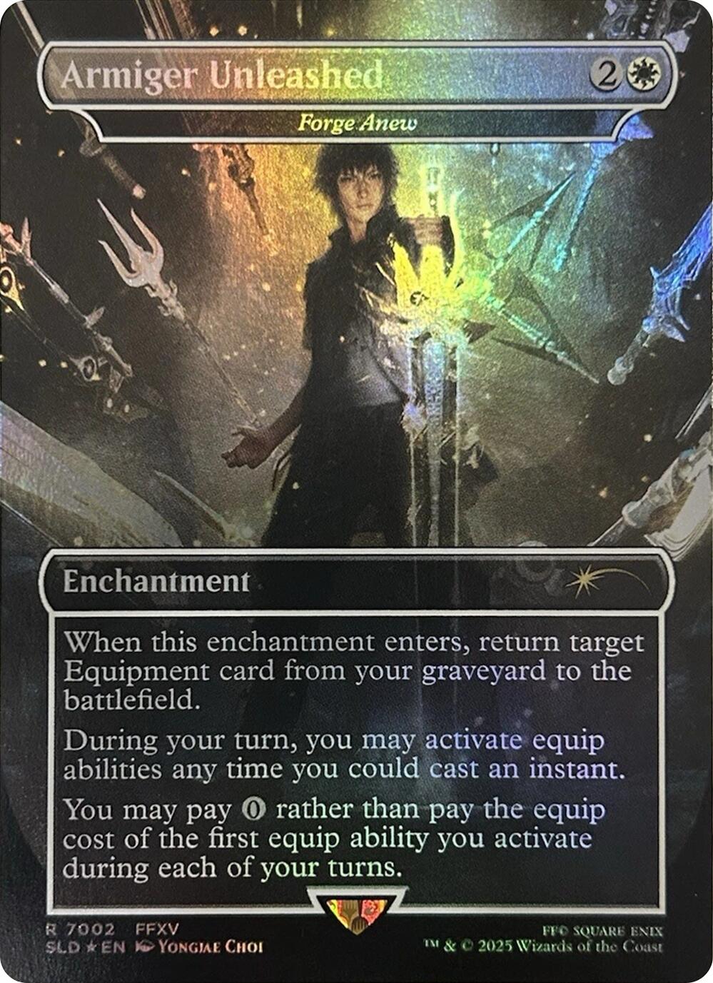 Armiger Unleashed - Forge Anew (Rainbow Foil) [Secret Lair Drop Series] | Odin's Place