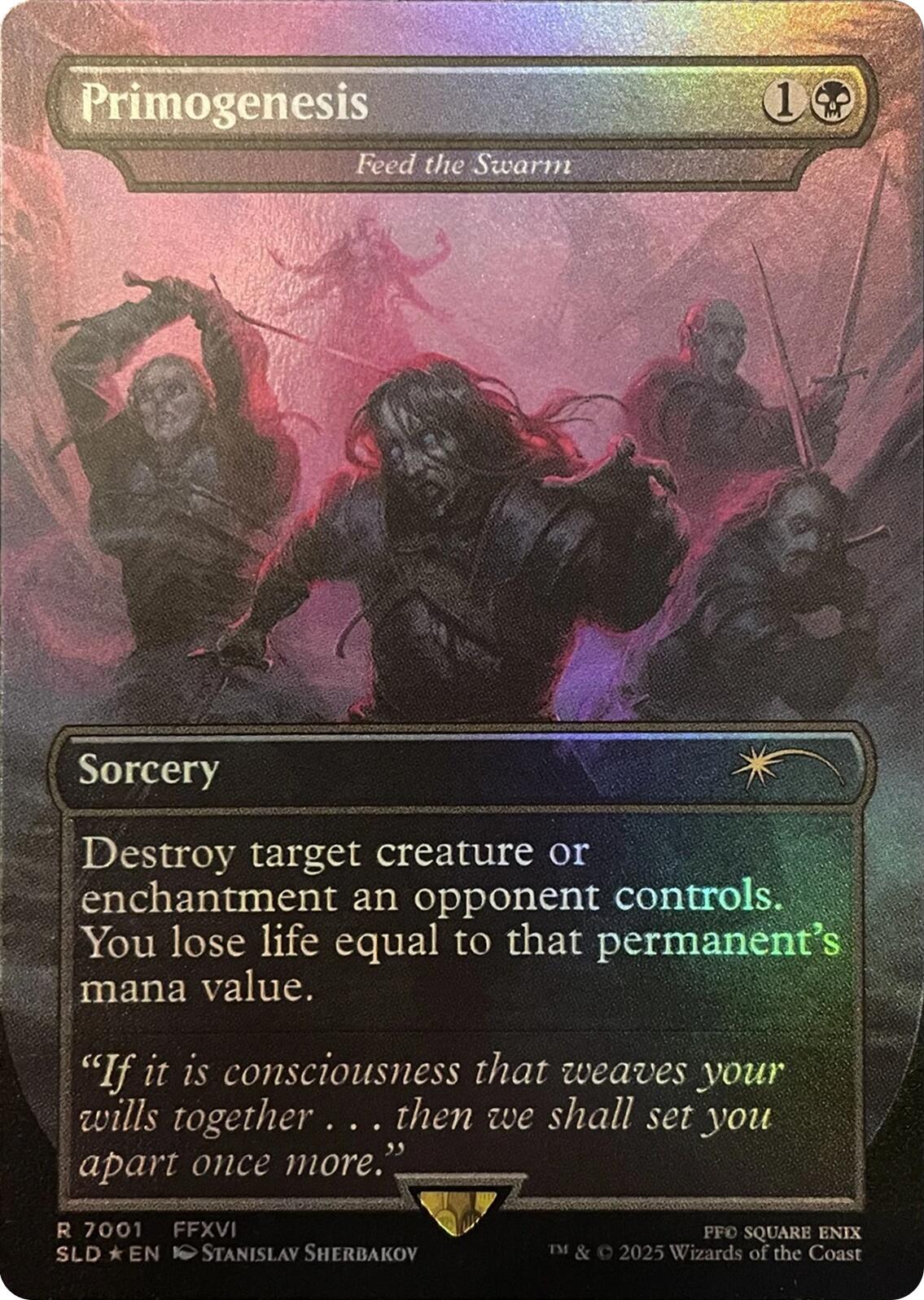 Primogenesis - Feed the Swarm (Rainbow Foil) [Secret Lair Drop Series] | Odin's Place