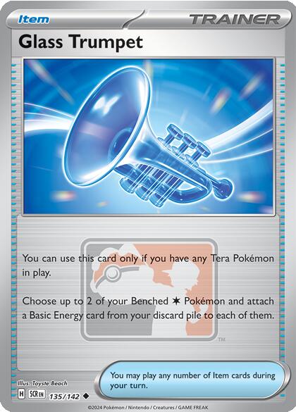 Glass Trumpet (135/142) [League & Championship Cards] | Odin's Place