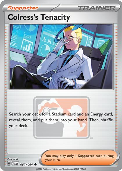 Colress's Tenacity (057/064) [League & Championship Cards] | Odin's Place