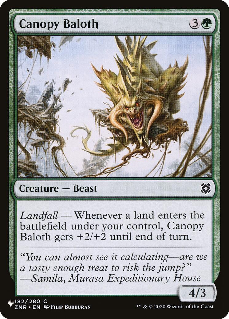 Canopy Baloth [The List] | Odin's Place