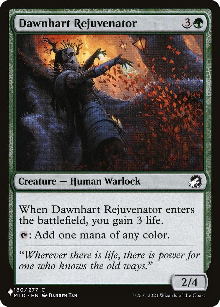 Dawnhart Rejuvenator [The List] | Odin's Place