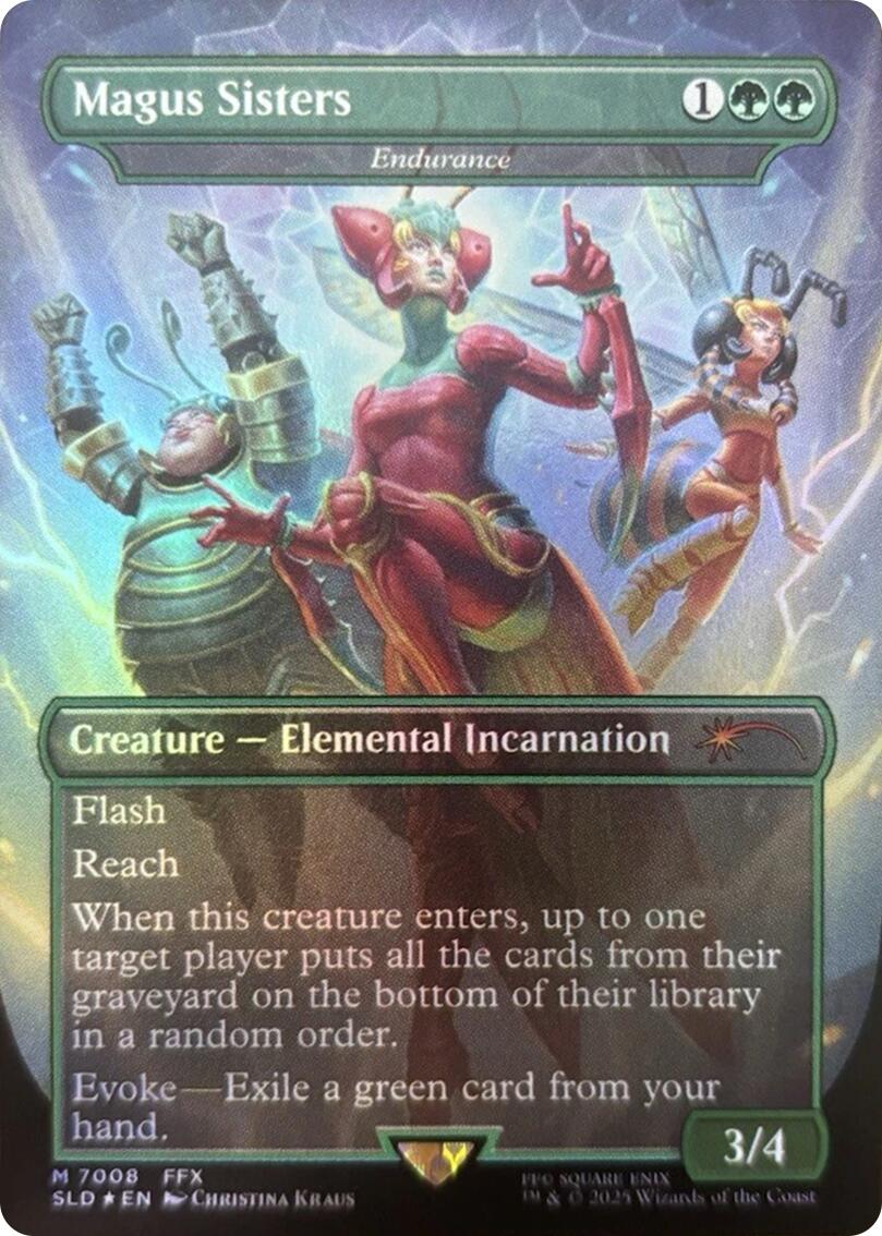 Magus Sisters - Endurance (Rainbow Foil) [Secret Lair Drop Series] | Odin's Place