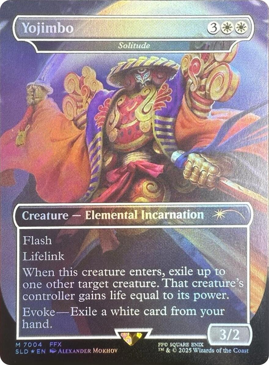 Yojimbo - Solitude (Rainbow Foil) [Secret Lair Drop Series] | Odin's Place