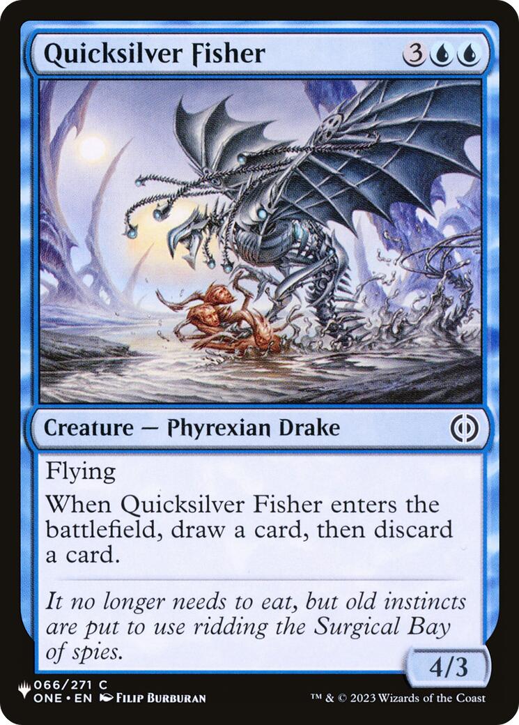Quicksilver Fisher [The List] | Odin's Place