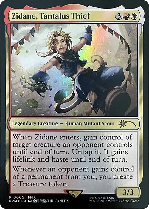 Zidane, Tantalus Thief [Wizards Play Network 2025] | Odin's Place