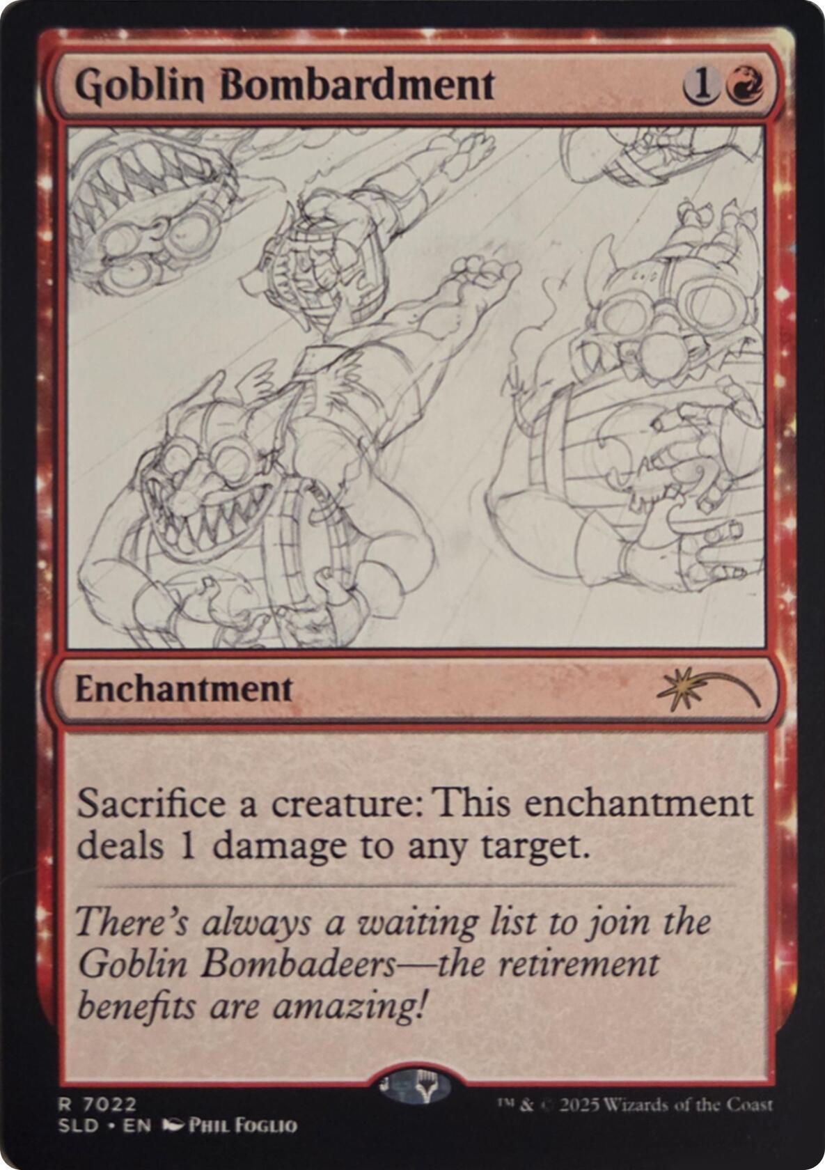 Goblin Bombardment (7022) [Secret Lair Drop Series] | Odin's Place