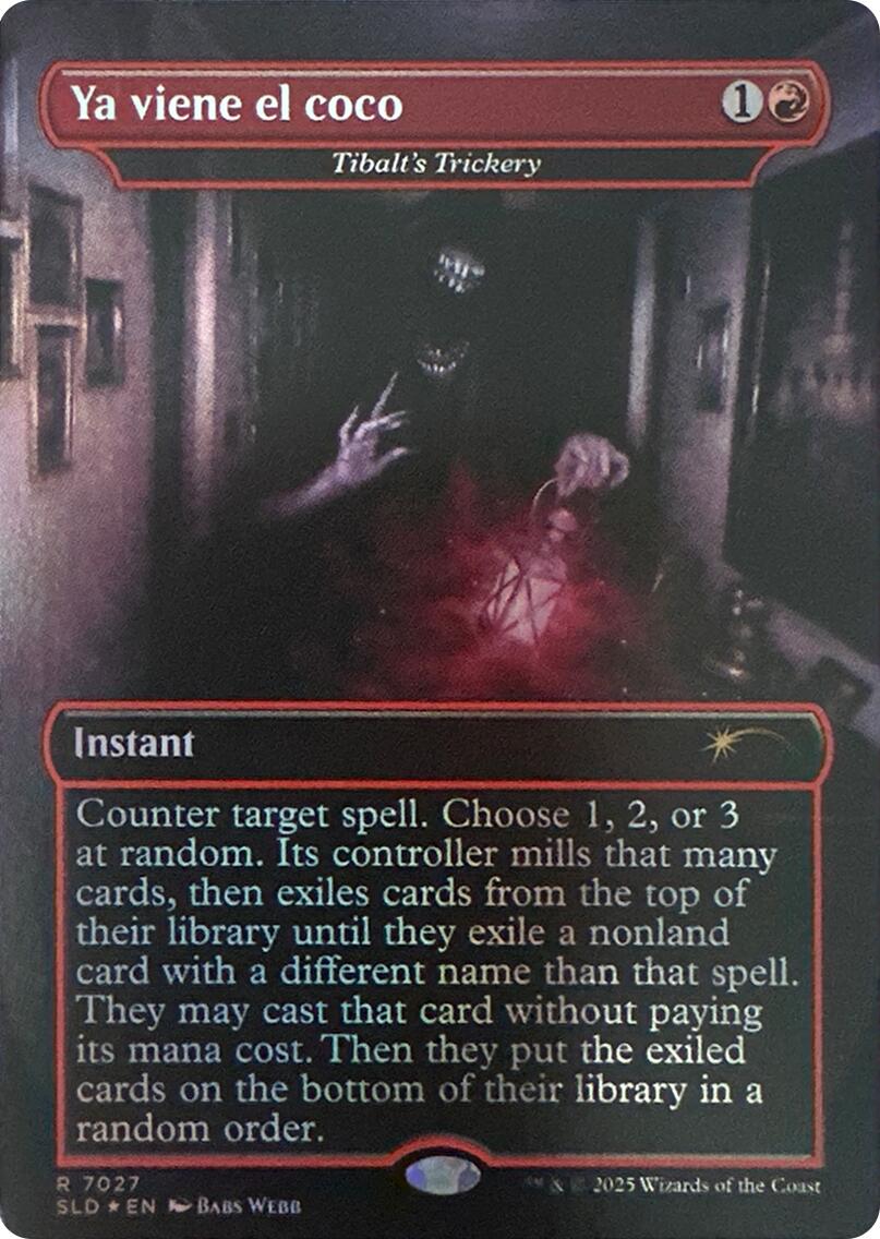 Ya viene el coco - Tibalt's Trickery (Rainbow Foil) [Secret Lair Drop Series] | Odin's Place
