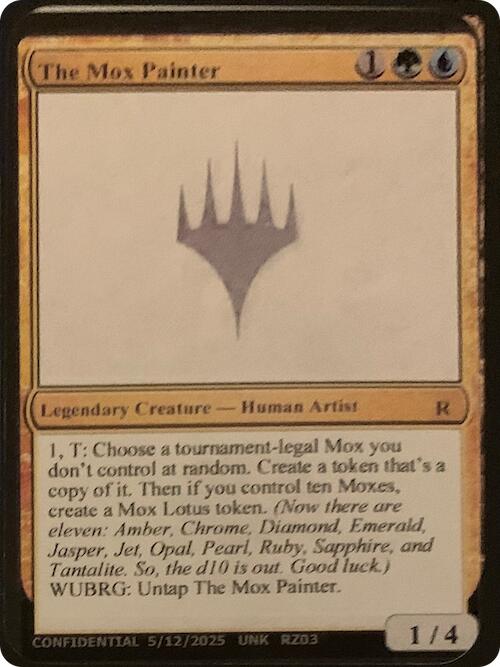 The Mox Painter [Unknown Event] | Odin's Place