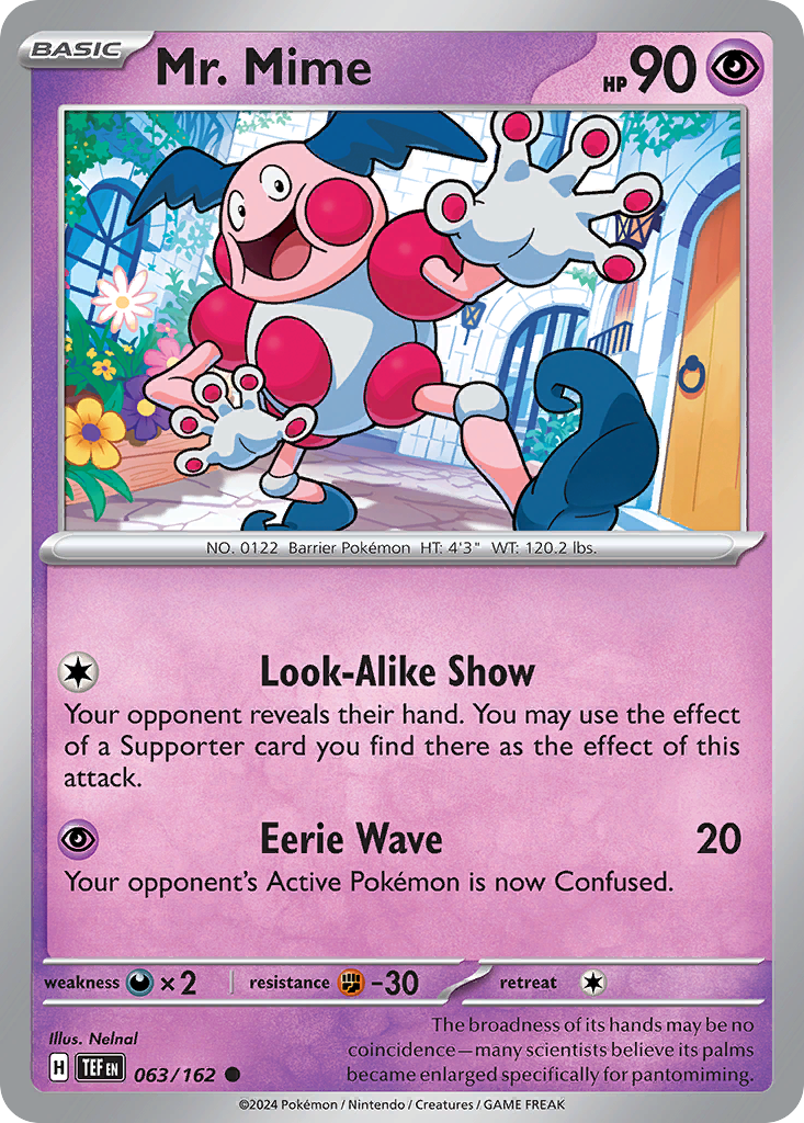 Mr. Mime (063/162) [Scarlet & Violet: Temporal Forces] | Odin's Place