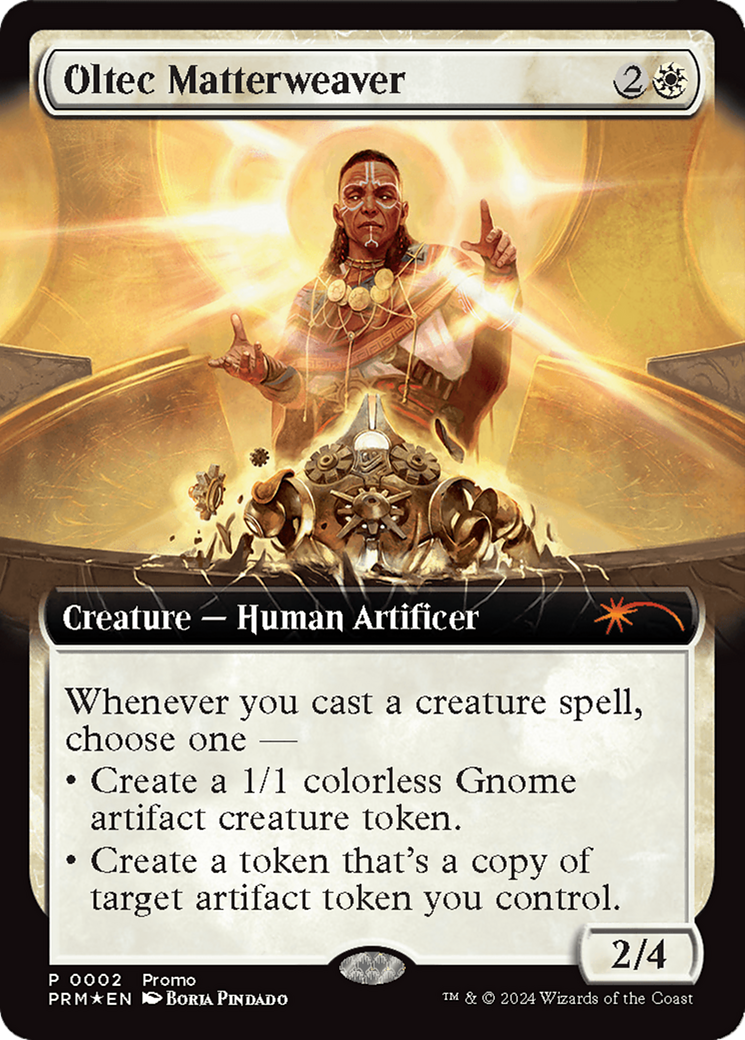 Oltec Matterweaver (Extended Art) [Wizards Play Network 2024] | Odin's Place