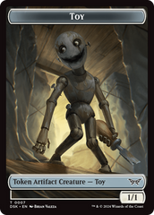 Toy // Spider Double-Sided Token [Duskmourn: House of Horror Tokens] | Odin's Place