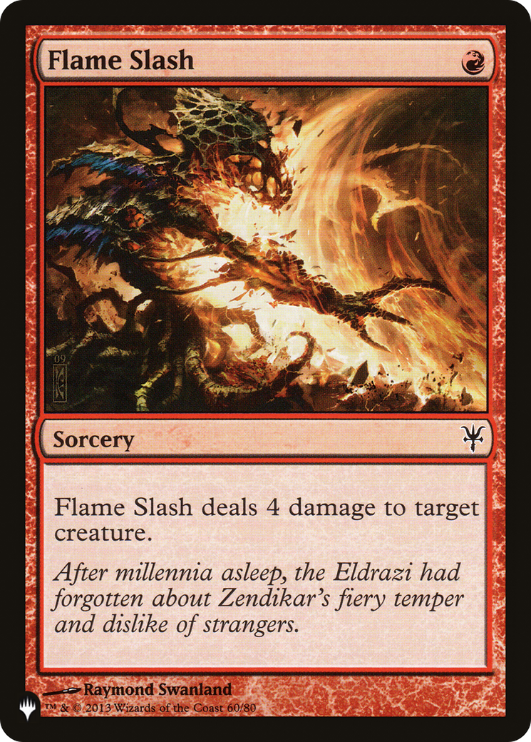 Flame Slash [The List] | Odin's Place