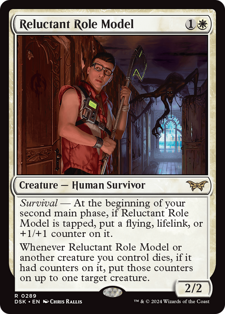 Reluctant Role Model (0289) [Duskmourn: House of Horror] | Odin's Place