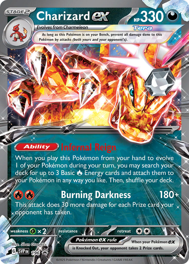 Charizard EX (196) [Scarlet & Violet: Black Star Promos] | Odin's Place