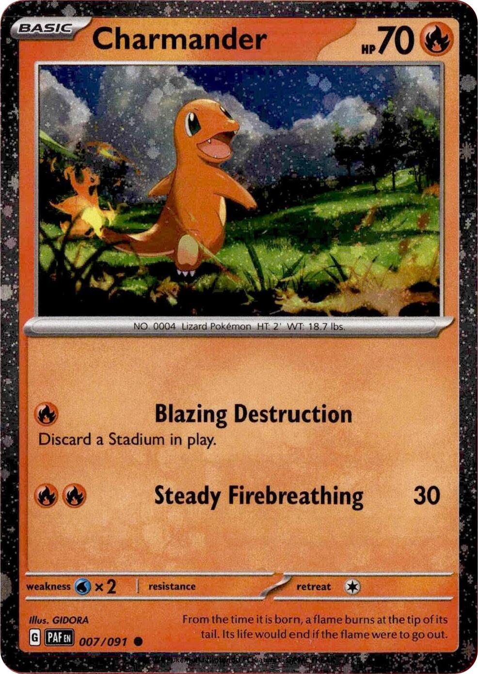 Charmander (007/091) (Cosmos Holo) [Miscellaneous Cards] | Odin's Place