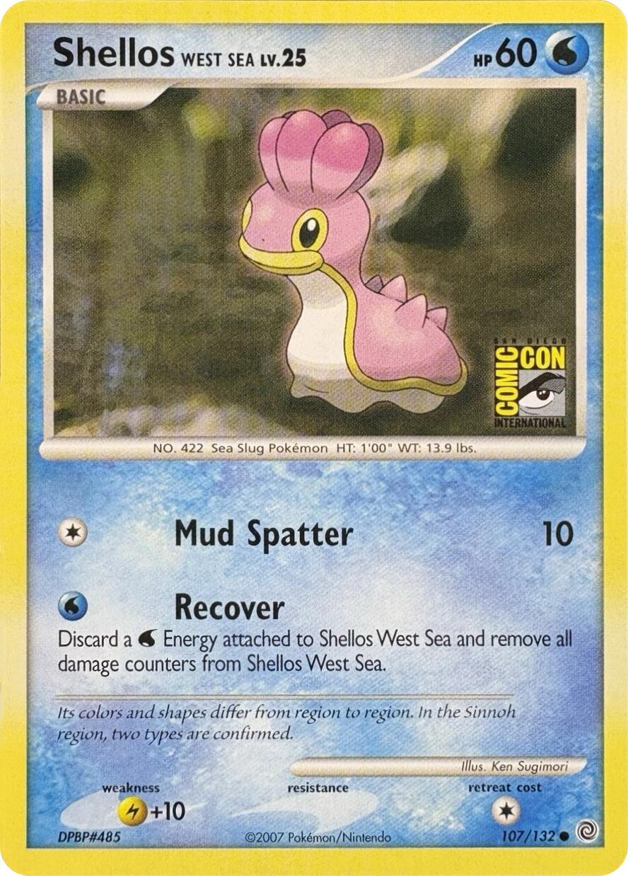 Shellos West Sea (107/132) (SDCC 2007) [Miscellaneous Cards] | Odin's Place