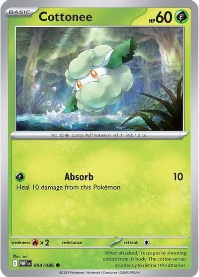 Cottonee (004/086) [Scarlet & Violet: White Flare] | Odin's Place