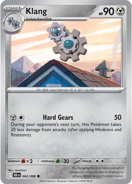 Klang (062/086) (Reverse Holo) [Scarlet & Violet: Black Bolt] | Odin's Place