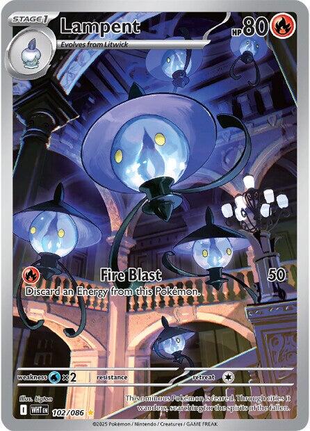 Lampent (102/086) [Scarlet & Violet: White Flare] | Odin's Place