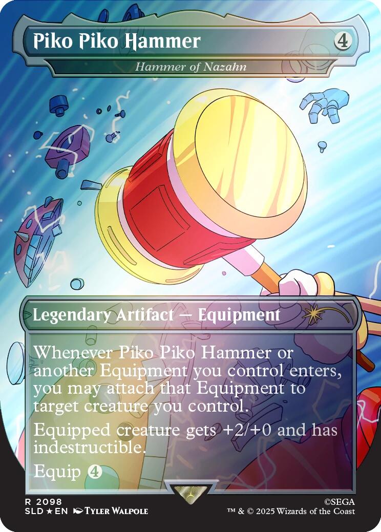 Piko Piko Hammer - Hammer of Nazahn (Rainbow Foil) [Secret Lair Drop Series] | Odin's Place