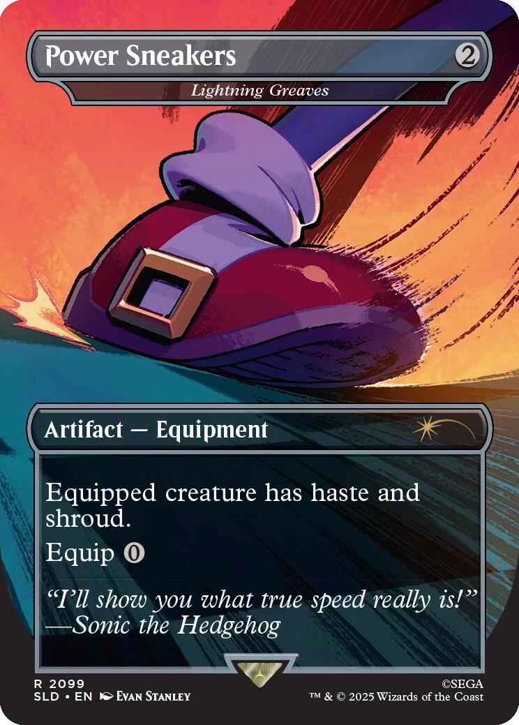 Power Sneakers - Lightning Greaves [Secret Lair Drop Series] | Odin's Place