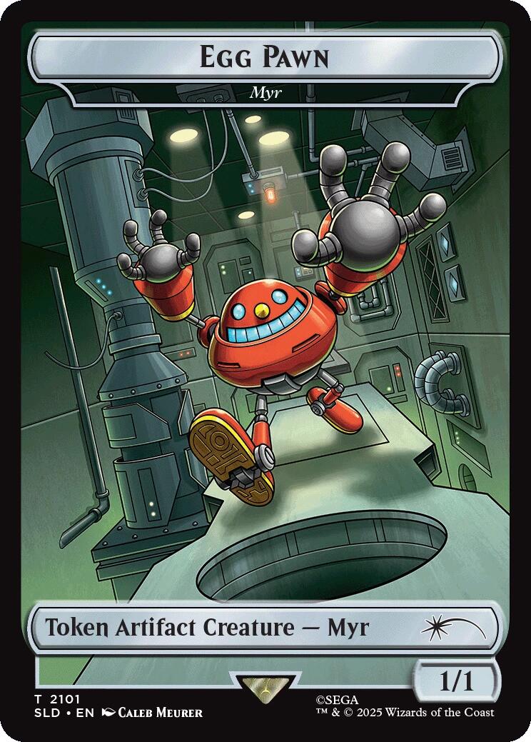 Egg Pawn - Myr Token [Secret Lair Drop Series] | Odin's Place