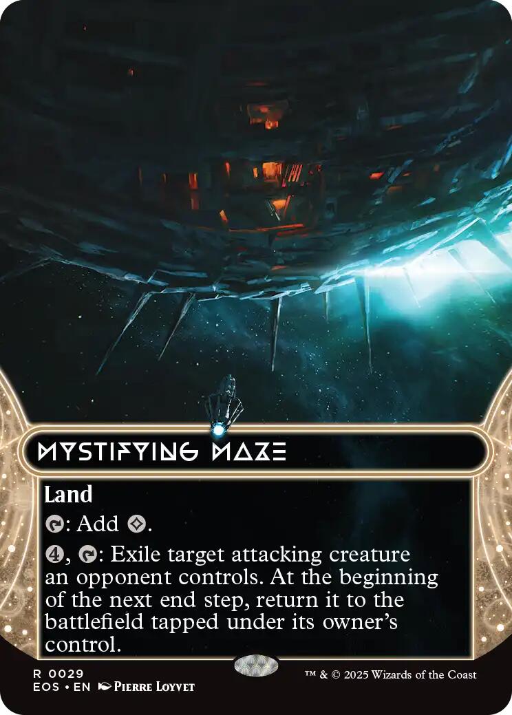 Mystifying Maze (0029) (Borderless) [Edge of Eternities: Stellar Sights] | Odin's Place