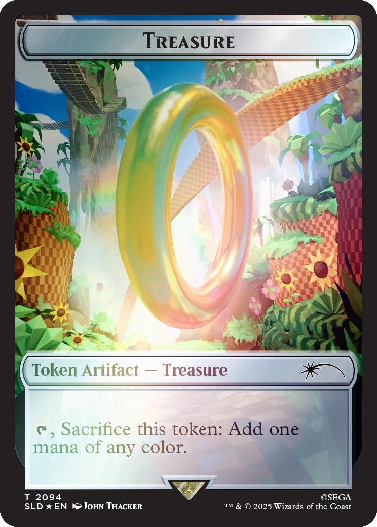 Treasure Token (2094) (Rainbow Foil) [Secret Lair Drop Series] | Odin's Place