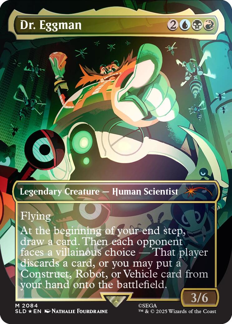 Dr. Eggman (Rainbow Foil) [Secret Lair Drop Series] | Odin's Place