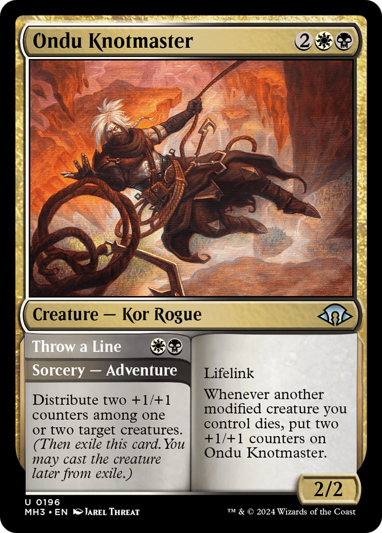 Ondu Knotmaster // Throw a Line [Modern Horizons 3] | Odin's Place