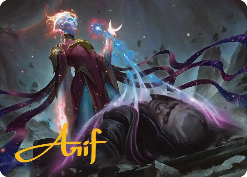Lightstall Inquisitor Art Card (Gold-Stamped Signature) [Edge of Eternities Art Series] | Odin's Place