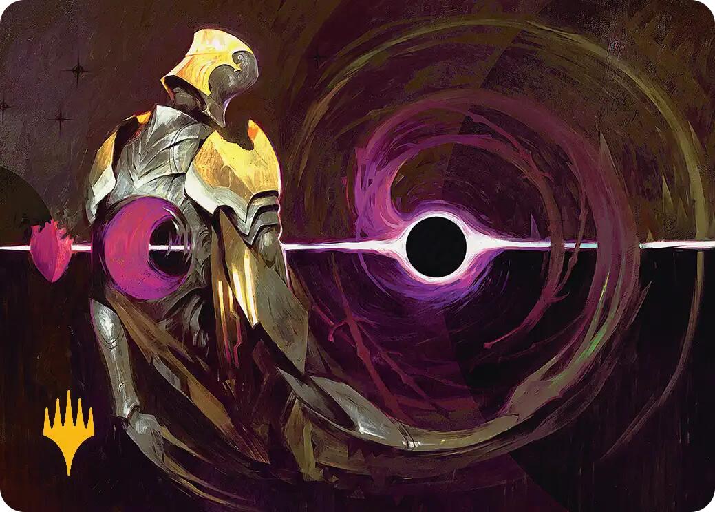Gravkill Art Card (Gold-Stamped Planeswalker Symbol) [Edge of Eternities Art Series] | Odin's Place