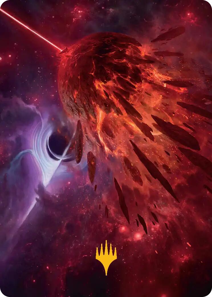 Kavaron, Memorial World Art Card (Gold-Stamped Planeswalker Symbol) [Edge of Eternities Art Series] | Odin's Place