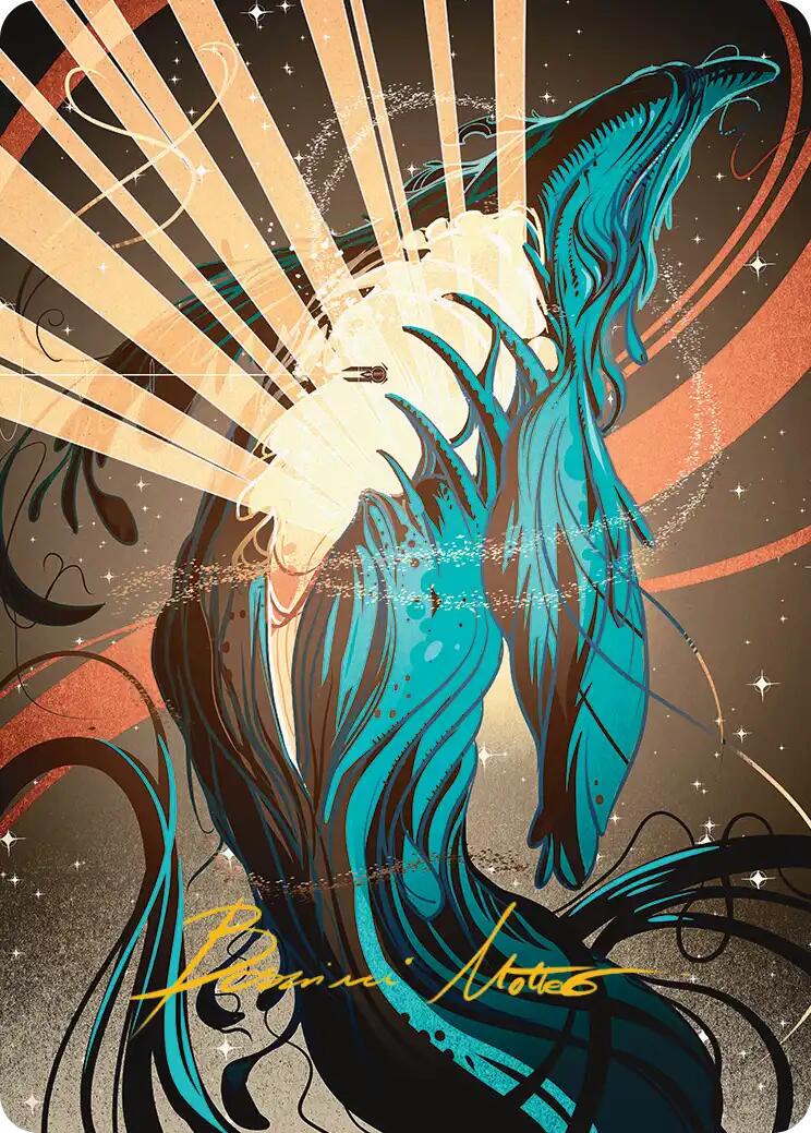 Swarmyard Art Card (Gold-Stamped Signature) [Edge of Eternities Art Series] | Odin's Place