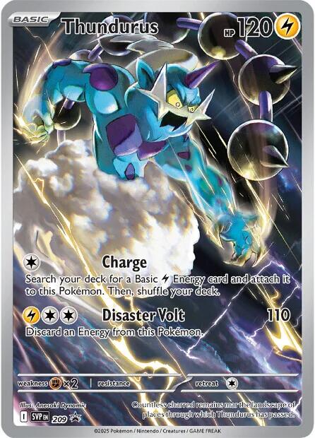 Thundurus (209) [Scarlet & Violet: Black Star Promos] | Odin's Place