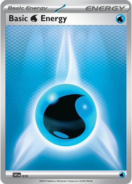 Basic Water Energy (019) [Scarlet & Violet: Black Bolt] | Odin's Place