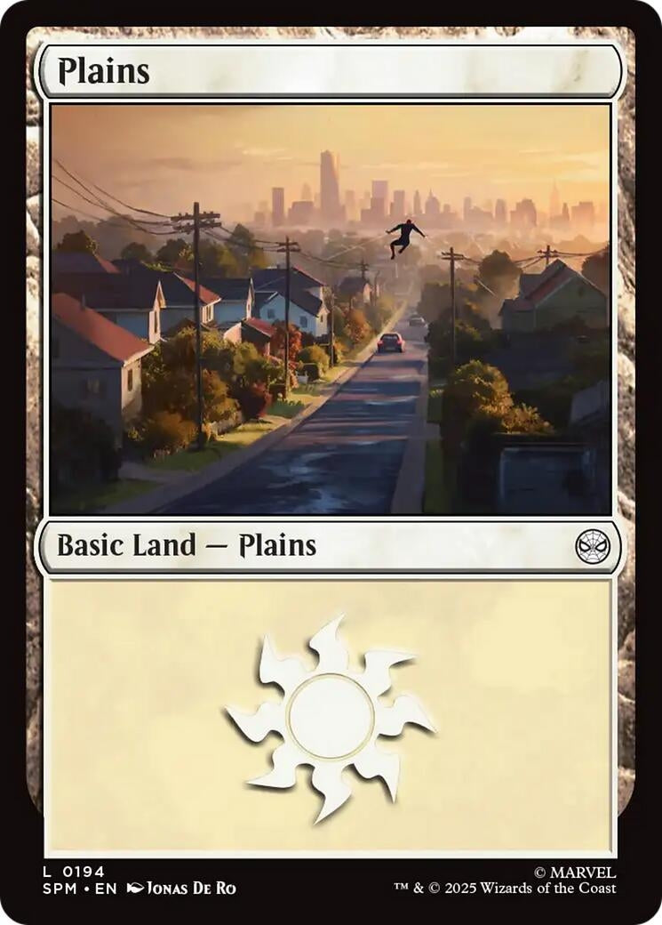 Image for Plains (0194) (194) (SPM) - Magic: The Gathering | Odin's Place