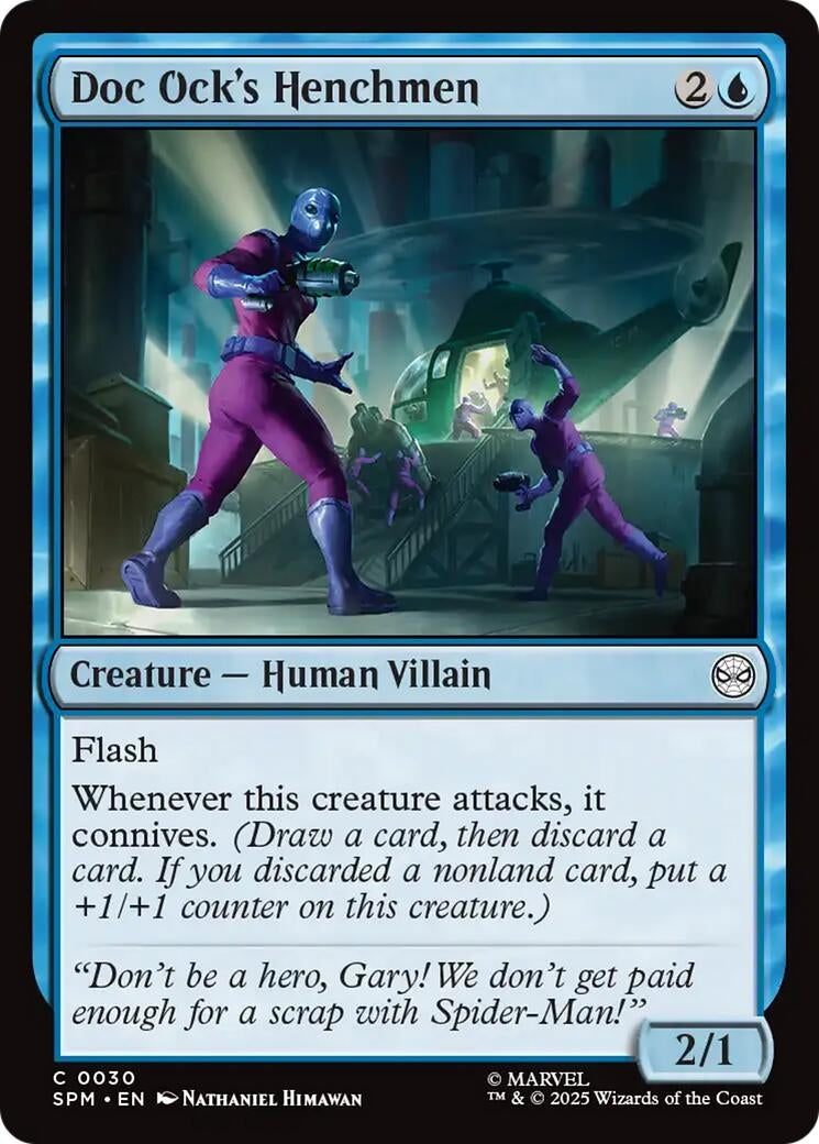 Image for Doc Ock's Henchmen (30) (SPM) - Magic: The Gathering | Odin's Place