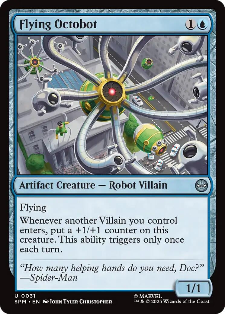 Image for Flying Octobot (31) (SPM) - Magic: The Gathering | Odin's Place