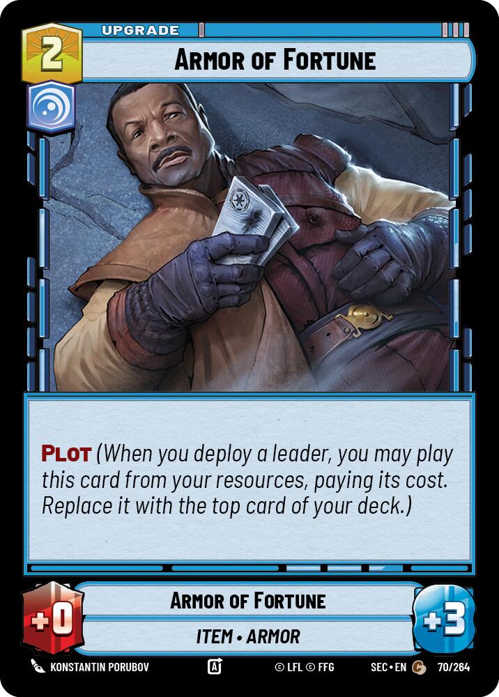 Armor of Fortune (70/264) (70/264) [Secrets of Power] | Odin's Place