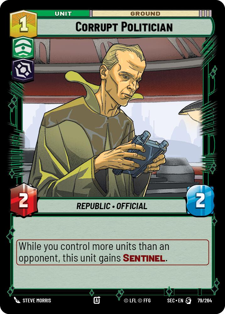 Corrupt Politician (79/264) (79/264) [Secrets of Power] | Odin's Place