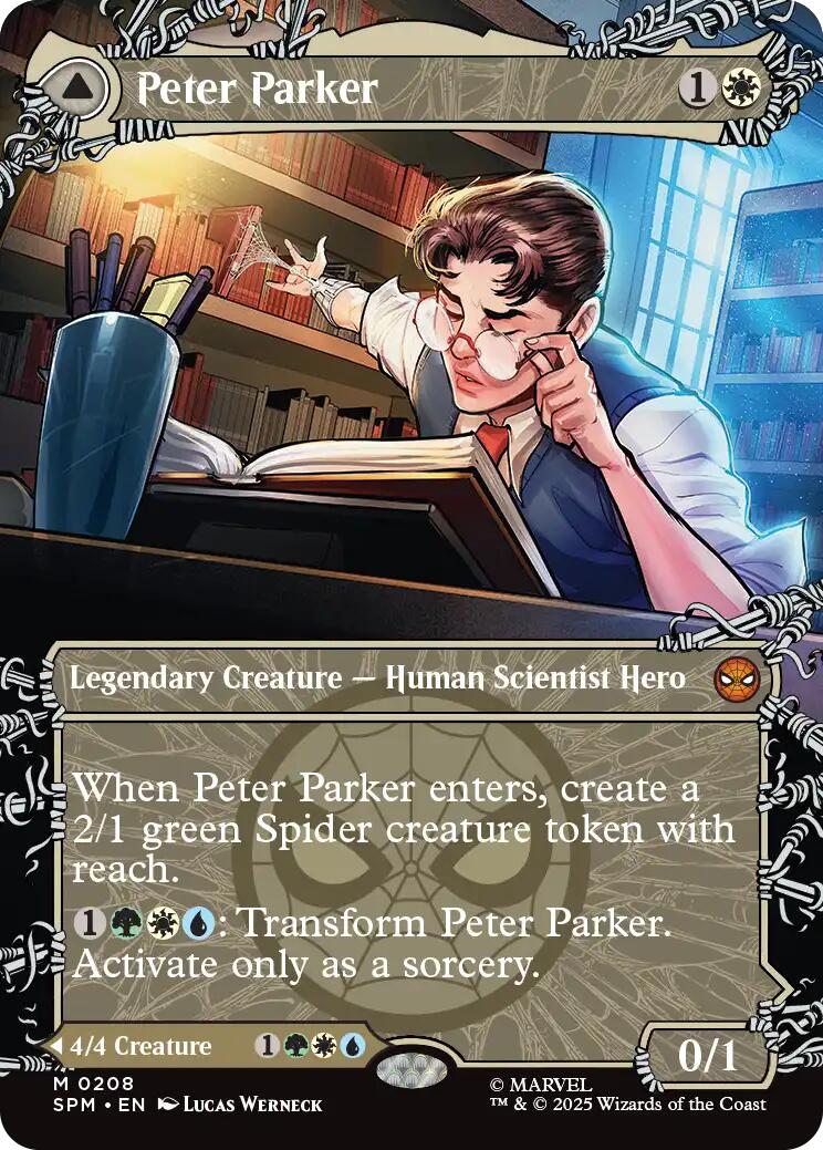 Peter Parker (0208) (Borderless) [Marvel's Spider-Man] | Odin's Place