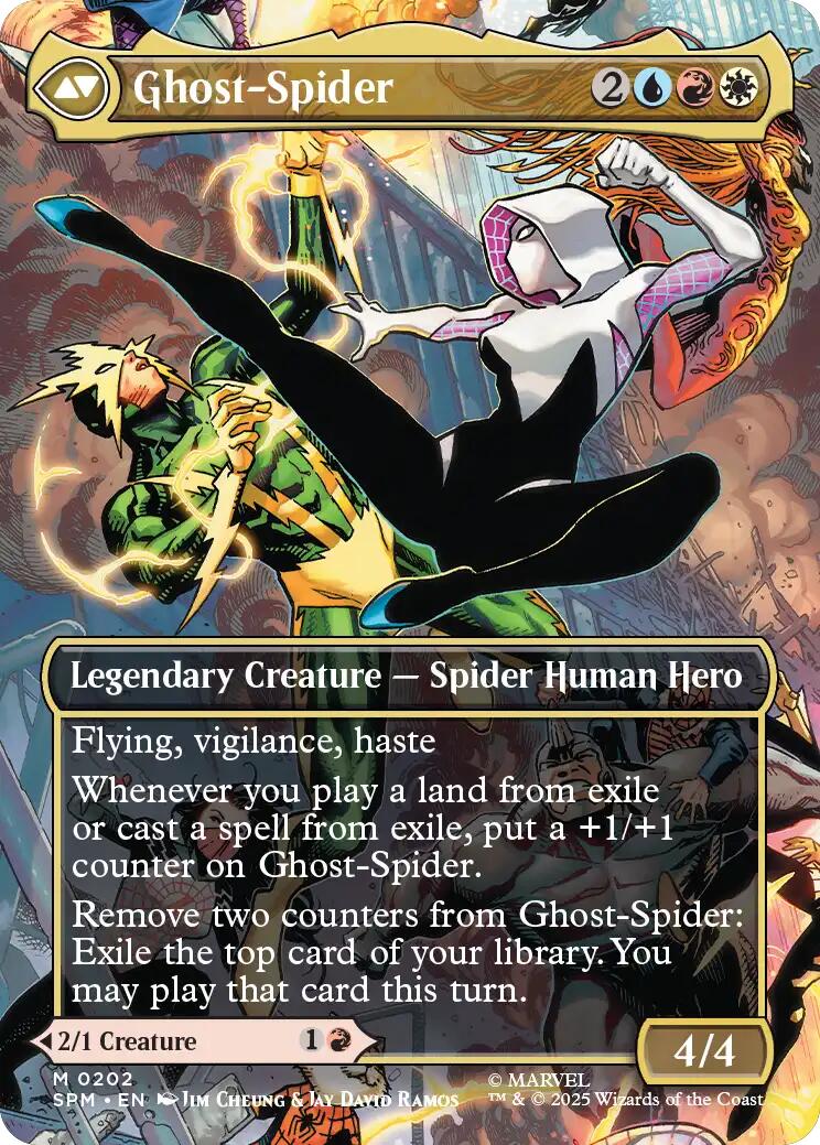 Gwen Stacy (0202) (Borderless) [Marvel's Spider-Man] | Odin's Place