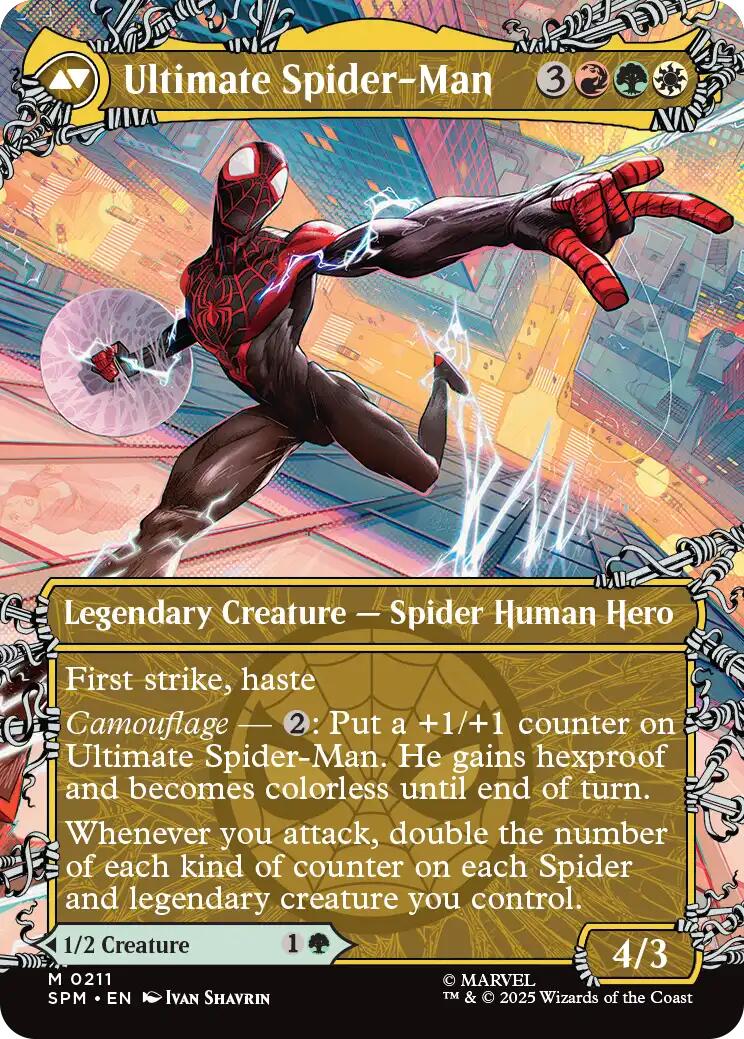 Miles Morales (0211) (Borderless) [Marvel's Spider-Man] | Odin's Place