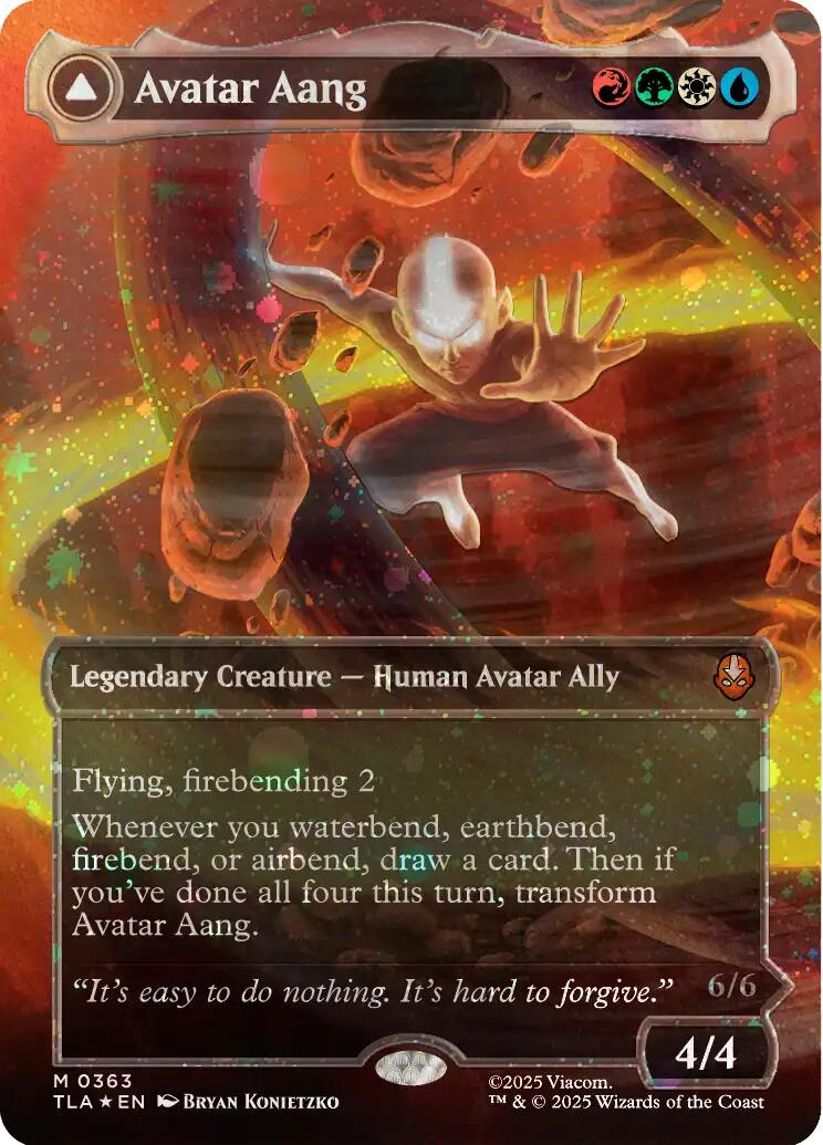 Avatar Aang (Raised Foil) [Avatar: The Last Airbender] | Odin's Place